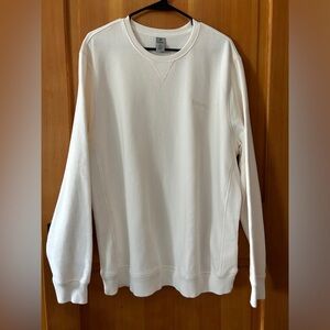 Hurley Men’s White Crewneck Sweatshirt. Size XL